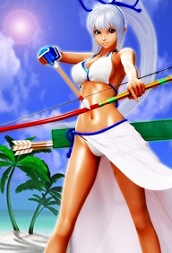 Suntan Girl 3D